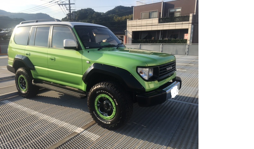 大好評！ランクル80.100.200 95プラド FJクルーザー等のサイドステップ